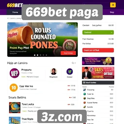 Usabilidade da interface do site 669bet analisada